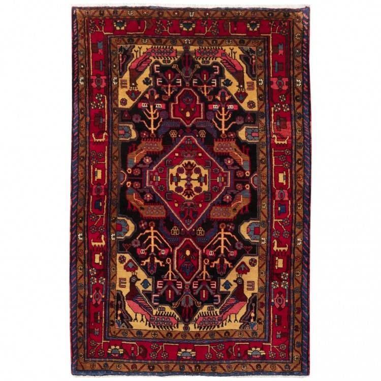 Tapis persan Nahavand fait main Réf ID 179389 - 152 × 238