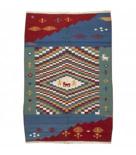 Kilim persan Fars fait main Réf ID 171977 - 161 × 240