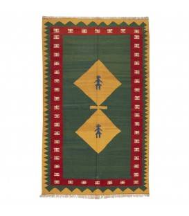 El Dokuma Kilim Fars 171979 - 157 × 257