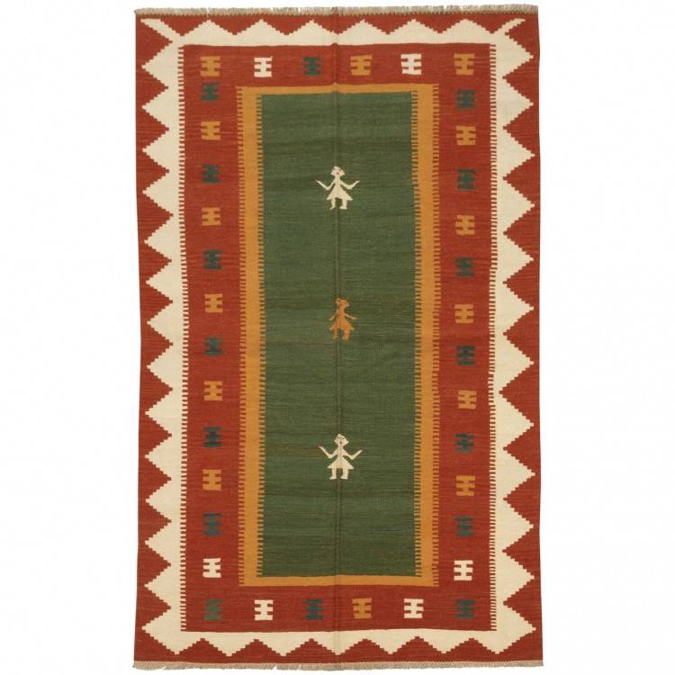 El Dokuma Kilim Fars 171984 - 150 × 240