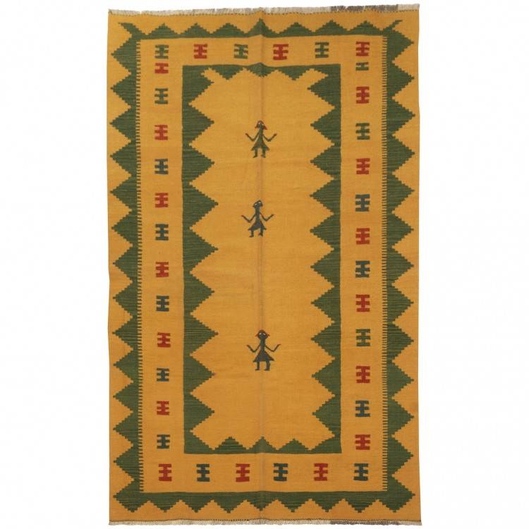 El Dokuma Kilim Fars 171987 - 155 × 240