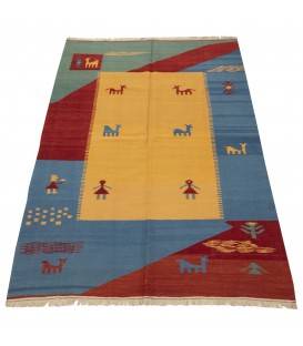 El Dokuma Kilim Fars 171988 - 158 × 238