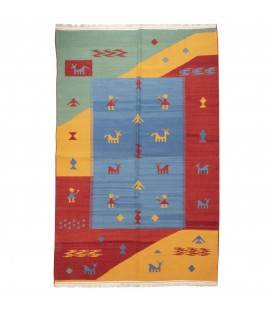 El Dokuma Kilim Fars 171994 - 154 × 243