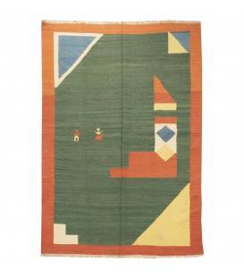 El Dokuma Kilim Fars 171995 - 164 × 231