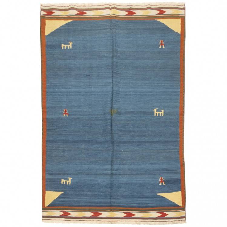 El Dokuma Kilim Fars 171998 - 159 × 228