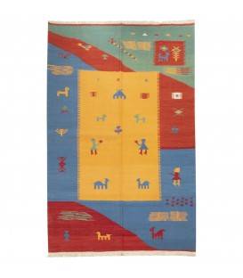 El Dokuma Kilim Fars 171999 - 158 × 243