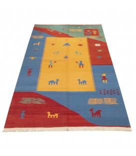 El Dokuma Kilim Fars 171999 - 158 × 243