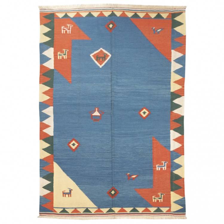 Kilim persan Fars fait main Réf ID 172206 - 168 × 237