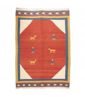 El Dokuma Kilim Fars 172207 - 166 × 228