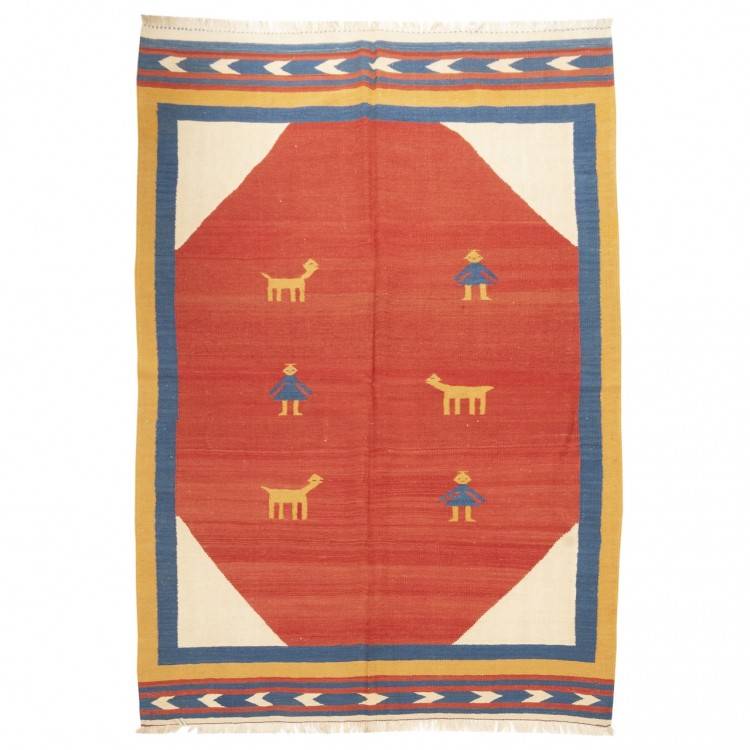 Kilim persan Fars fait main Réf ID 172207 - 166 × 228