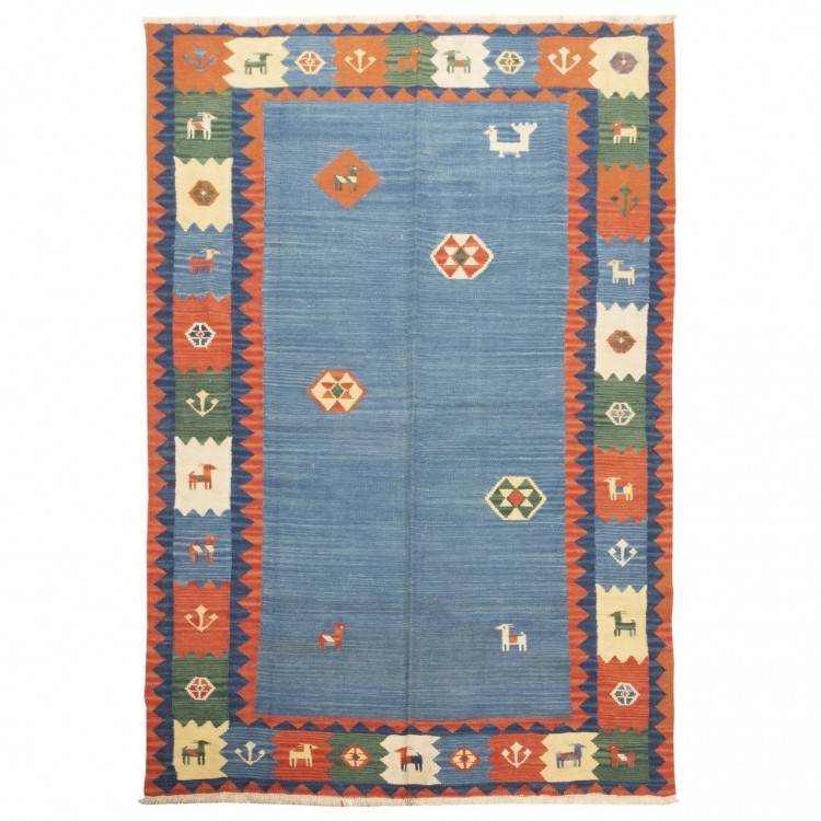 El Dokuma Kilim Fars 172208 - 163 × 240