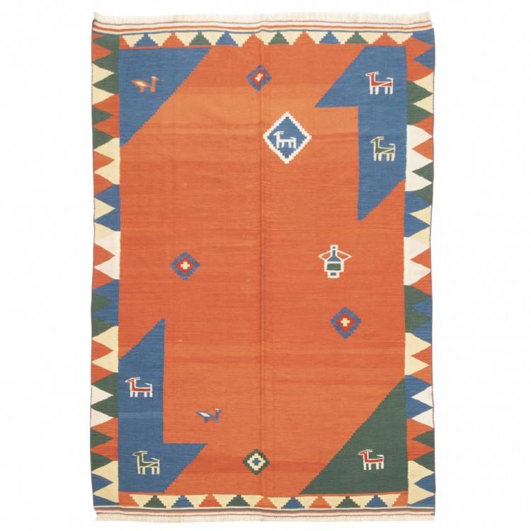 Kilim persan Fars fait main Réf ID 172211 - 163 × 234