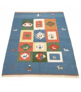 El Dokuma Kilim Fars 172214 - 168 × 234