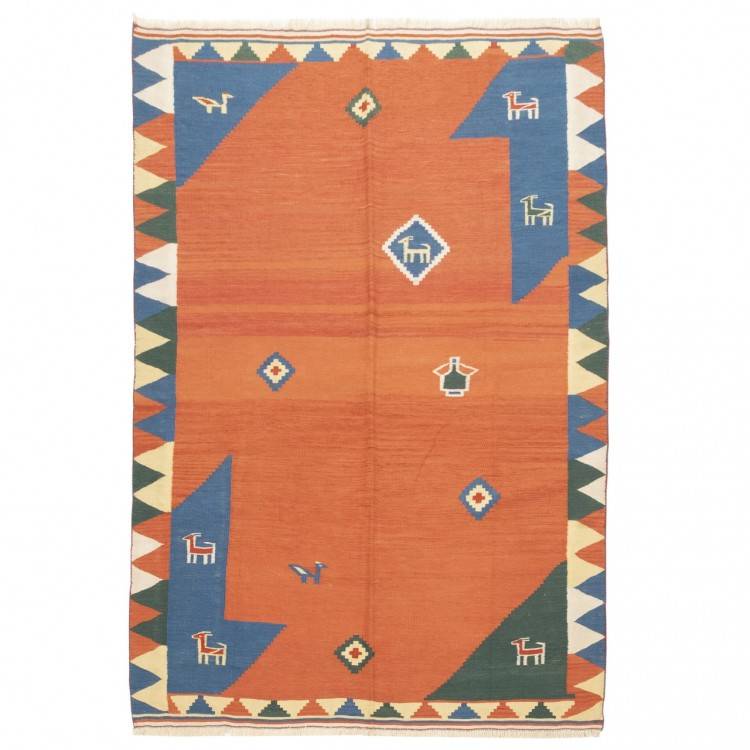 El Dokuma Kilim Fars 172215 - 165 × 236