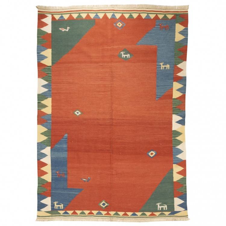 Kilim persan Fars fait main Réf ID 172218 - 168 × 236