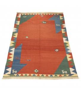 Kilim persan Fars fait main Réf ID 172218 - 168 × 236