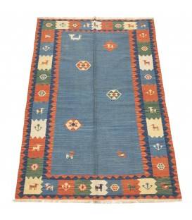 El Dokuma Kilim Fars 172219 - 162 × 238