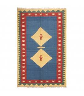 El Dokuma Kilim Fars 172220 - 159 × 247