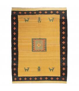 El Dokuma Kilim Fars 172221 - 179 × 235