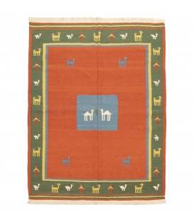 El Dokuma Kilim Fars 172223 - 151 × 195