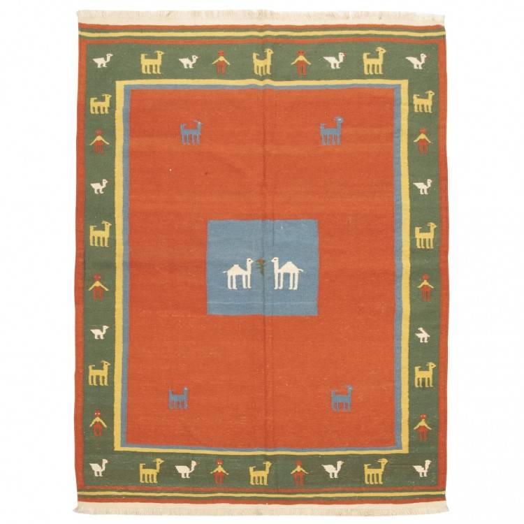 El Dokuma Kilim Fars 172223 - 151 × 195