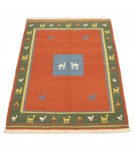 El Dokuma Kilim Fars 172223 - 151 × 195