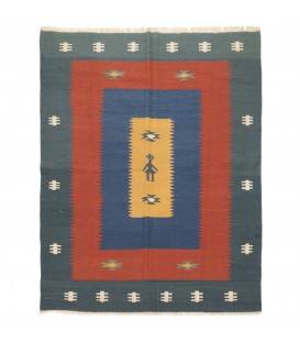 El Dokuma Kilim Fars 172224 - 158 × 196