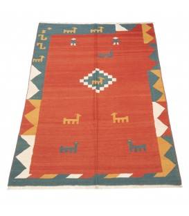 El Dokuma Kilim Fars 172229 - 148 × 203