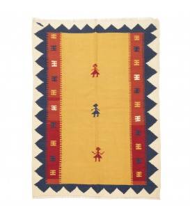 Kilim persan Fars fait main Réf ID 172230 - 144 × 195