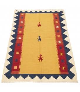 Kilim persan Fars fait main Réf ID 172230 - 144 × 195