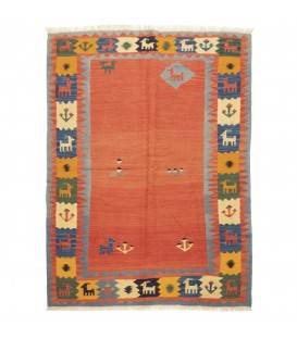 Kilim persan Fars fait main Réf ID 172231 - 147 × 192