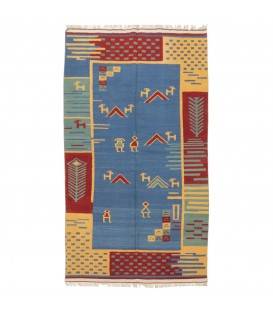 Kilim persan Fars fait main Réf ID 172236 - 139 × 241