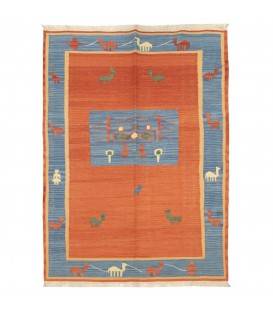 El Dokuma Kilim Fars 172238 - 130 × 176