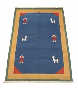 El Dokuma Kilim Fars 172240 - 124 × 191