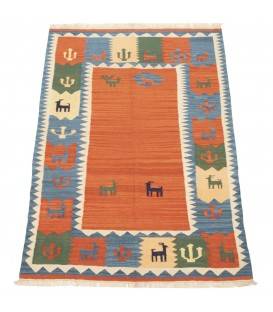 El Dokuma Kilim Fars 172241 - 129 × 179