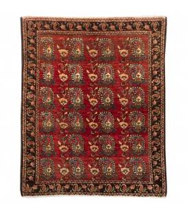 Tapis persan Semnan fait main Réf ID 129208 - 95 × 117