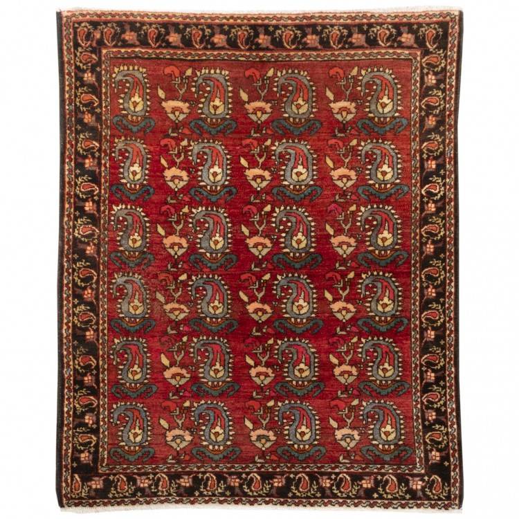 Tapis persan Semnan fait main Réf ID 129208 - 95 × 117