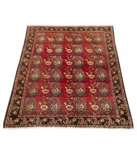 Tapis persan Semnan fait main Réf ID 129208 - 95 × 117