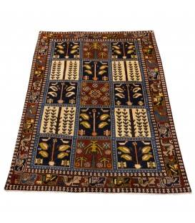 Tapis persan Bakhtiari fait main Réf ID 129223 - 108 × 155