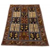 Tapis persan Bakhtiari fait main Réf ID 129223 - 108 × 155