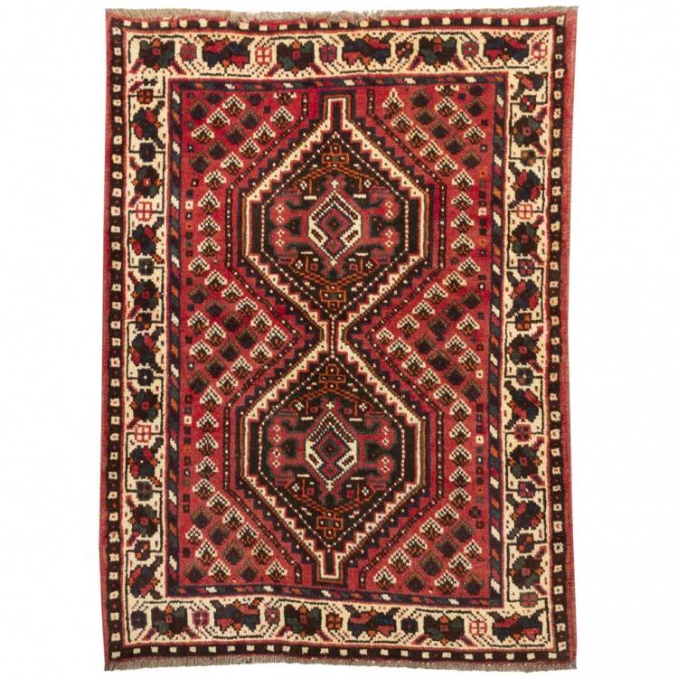 Tapis persan Fars fait main Réf ID 129224 - 110 × 147