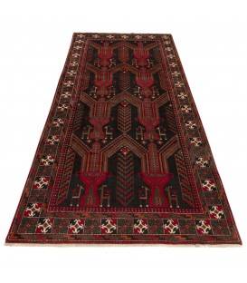 Tapis persan Baluch fait main Réf ID 129231 - 130 × 300