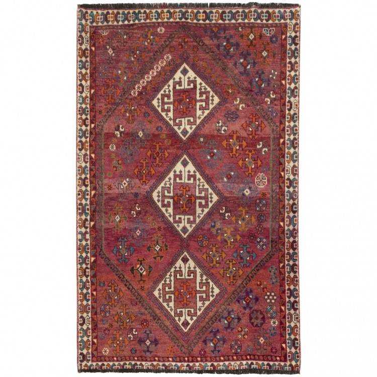 Tapis persan Fars fait main Réf ID 129238 - 140 × 237