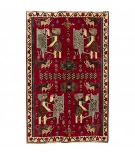 Tapis persan Fars fait main Réf ID 129240 - 180 × 275