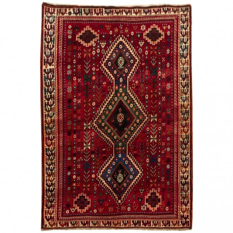 Tapis persan Fars fait main Réf ID 129244 - 160 × 239