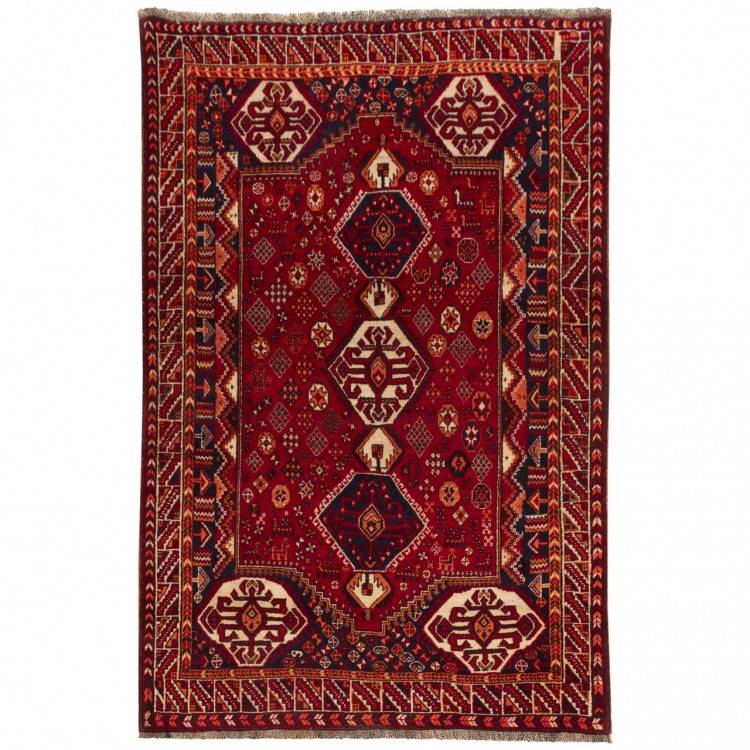 Tapis persan Fars fait main Réf ID 129245 - 165 × 242