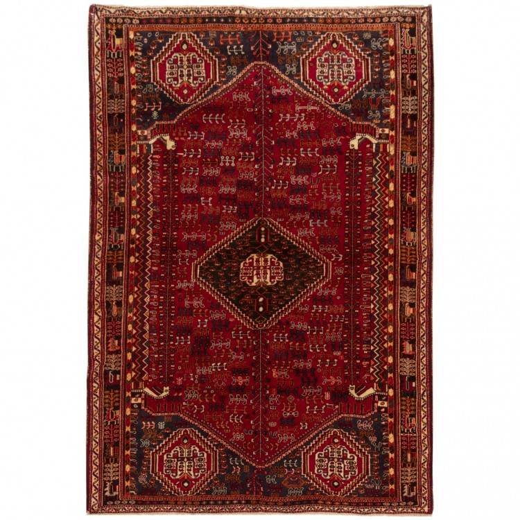 Tapis persan Fars fait main Réf ID 129246 - 165 × 240