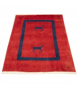 Tapis persan Fars fait main Réf ID 129269 - 108 × 138