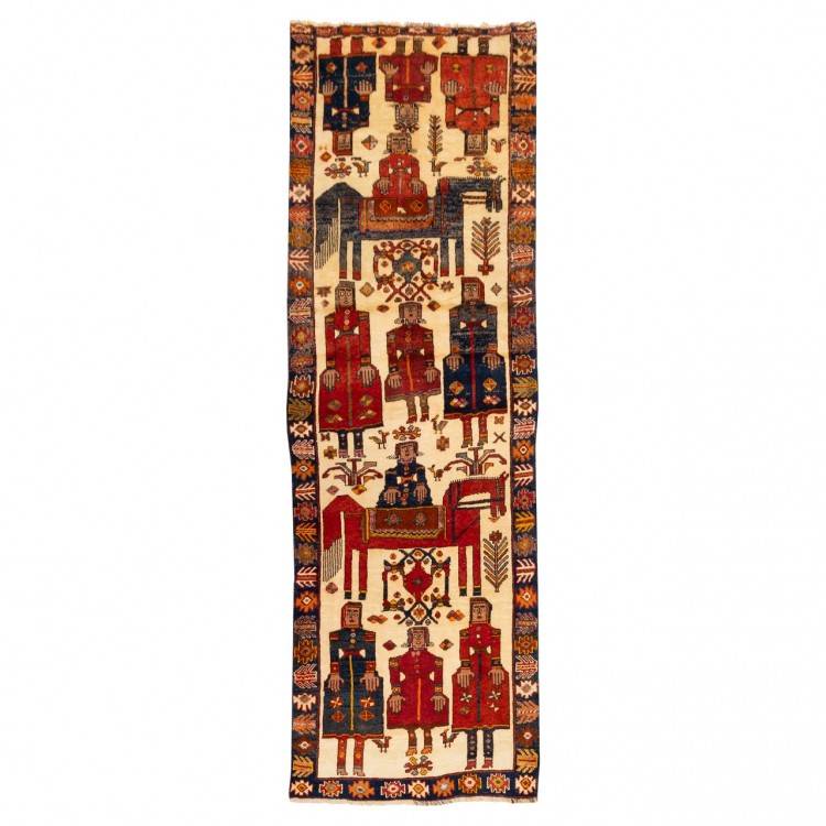 Tapis persan Fars fait main Réf ID 129279 - 130 × 403