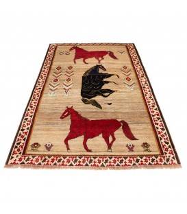 Tapis persan Fars fait main Réf ID 129280 - 130 × 220